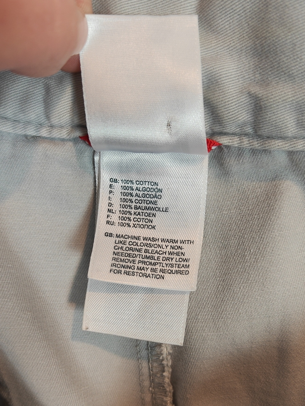 The North Face Shorts Cotton Beige Chino Khaki Hiker Outdoors Size 8 - Picture 3 of 16